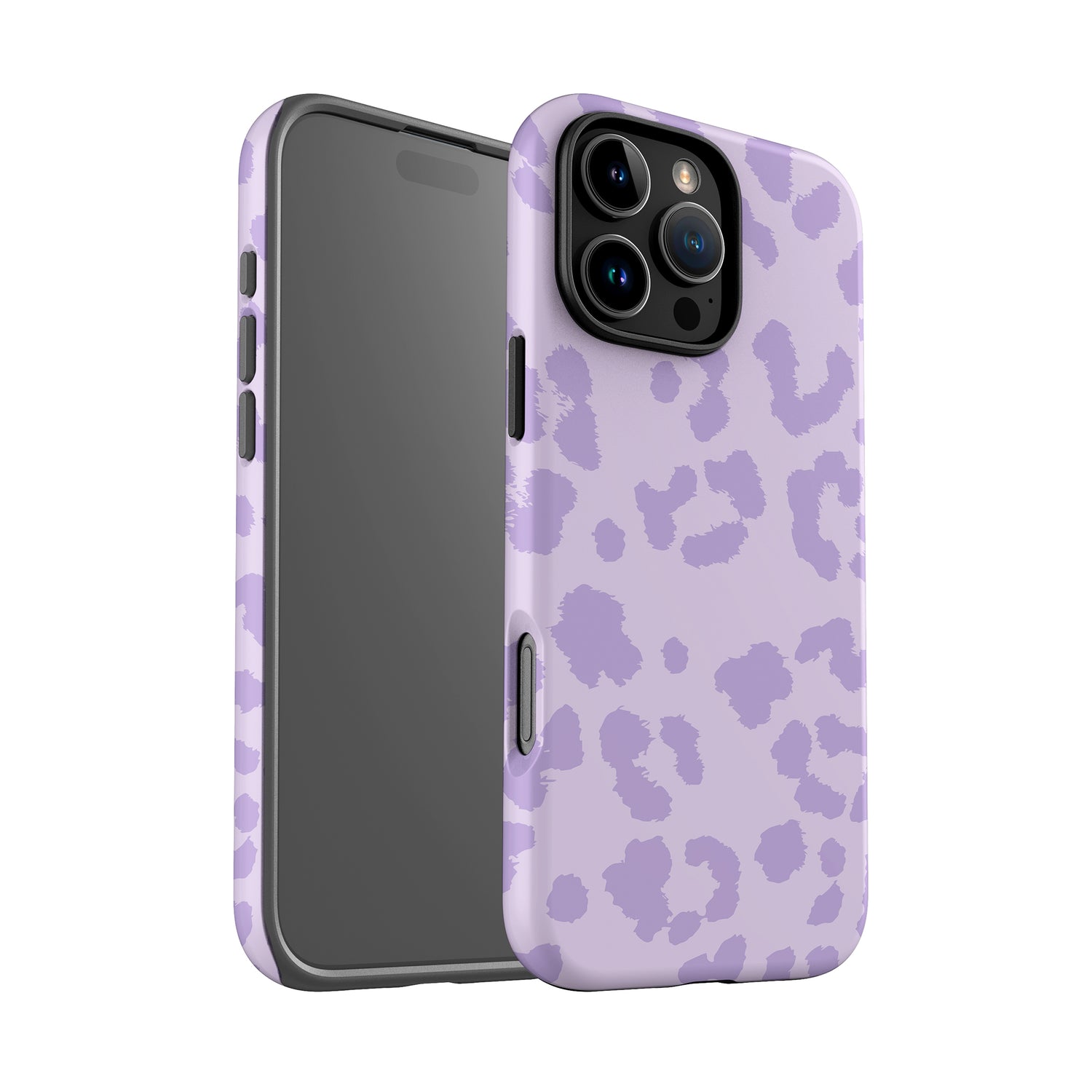 Muted Light Purple Leopard Print Case Phone Case