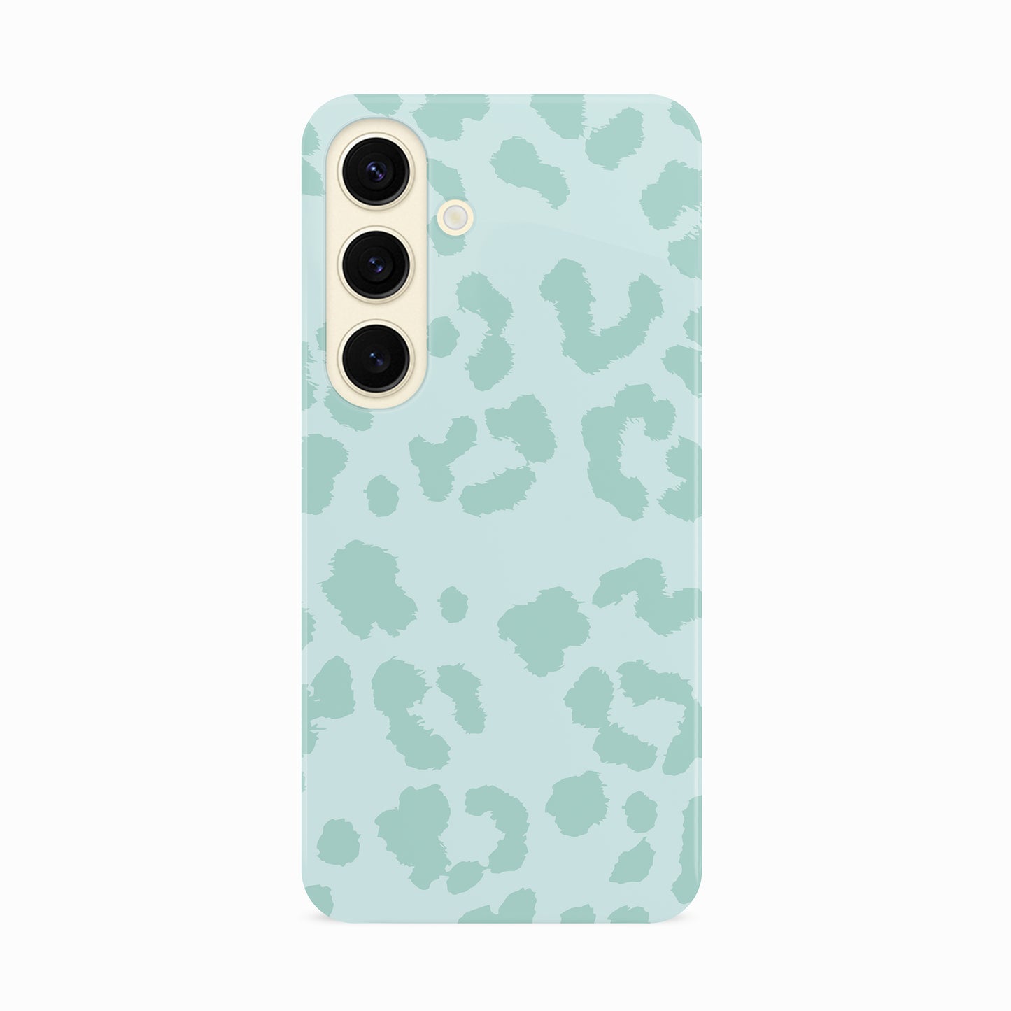 Muted Teal Blue Leopard Print Case Phone Case