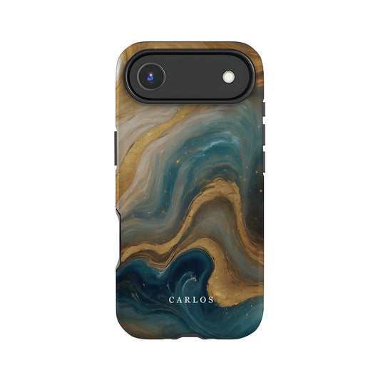 Ocean Sands Marble Custom Case iPhone 17 Air Phone Case