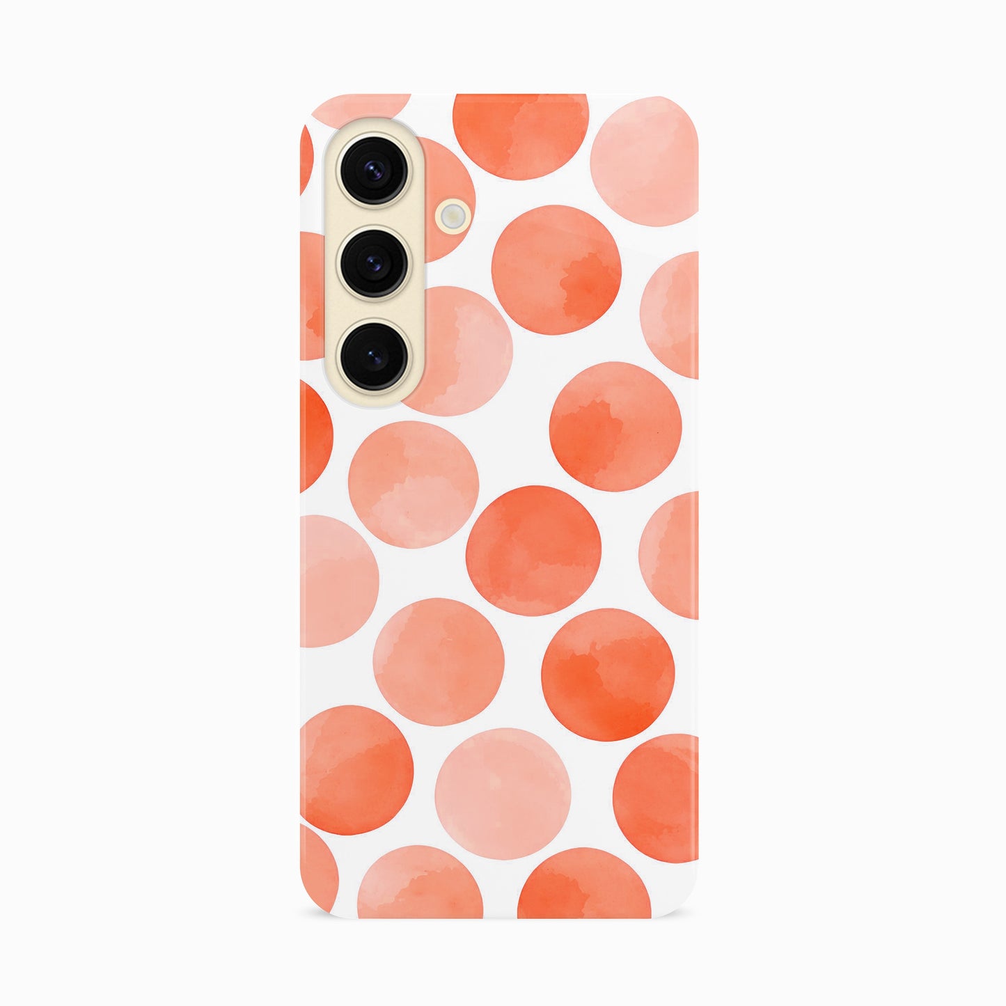 Abstract Orange Polka Dot Print Case Phone Case
