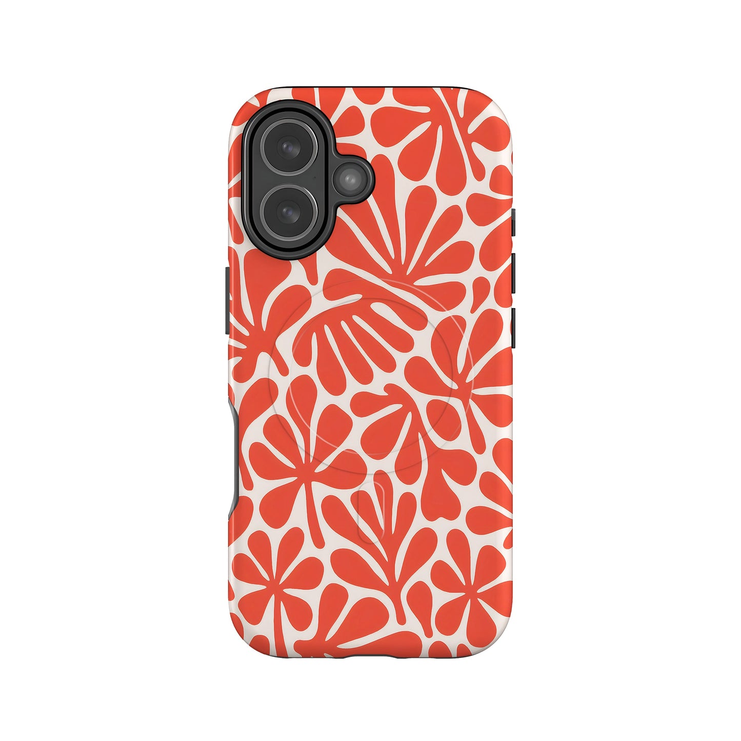 Orange Matisse Floral Magsafe Case
