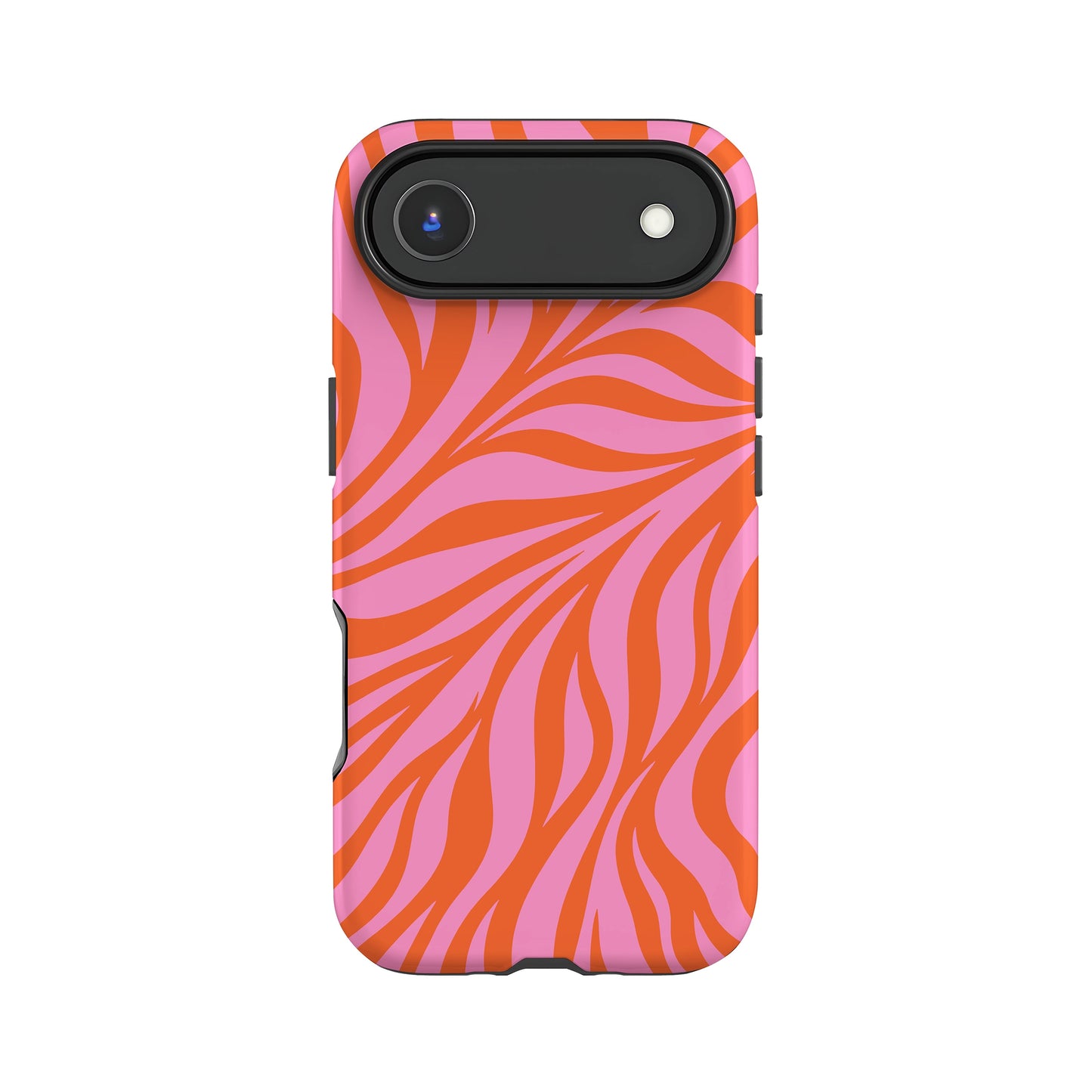 Orange & Pink Zebra Print Case iPhone 17 Air Phone Case