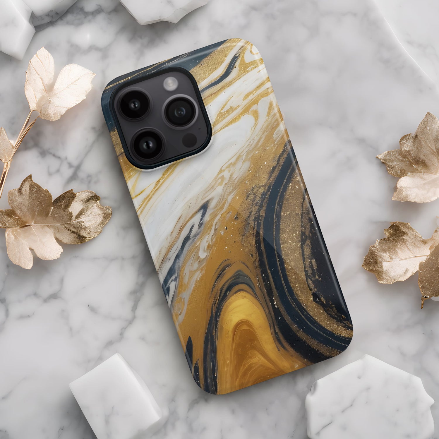 Ornate Marble Print Case  Phone Case