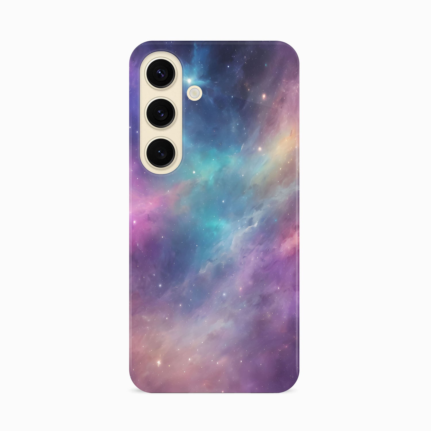 Pastel Abstract Space Print Phone Case Samsung Galaxy S24 Phone Case