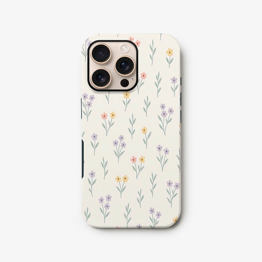 Pastel Ditsy Floral Print Case iPhone 16 Phone Case