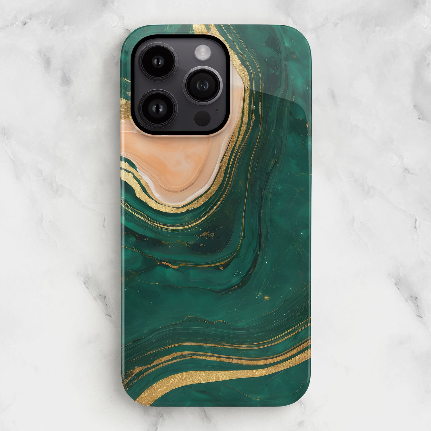 Peach Forest Marble Case  Phone Case