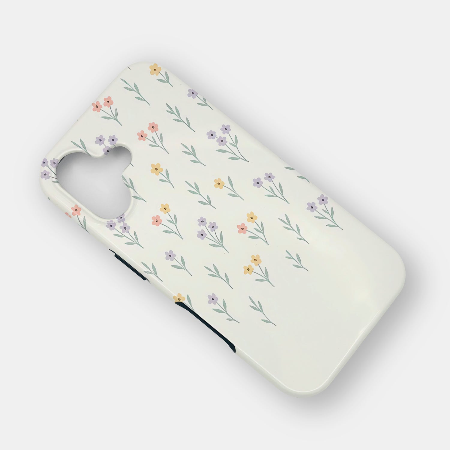 Personalised Pastel Ditsy Floral Print Case Phone Case
