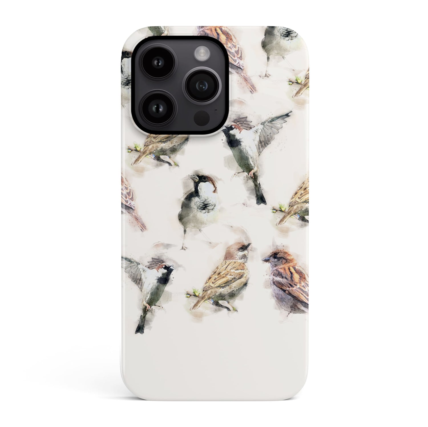 Sparrow Art Pattern Personalised Case  Phone Case