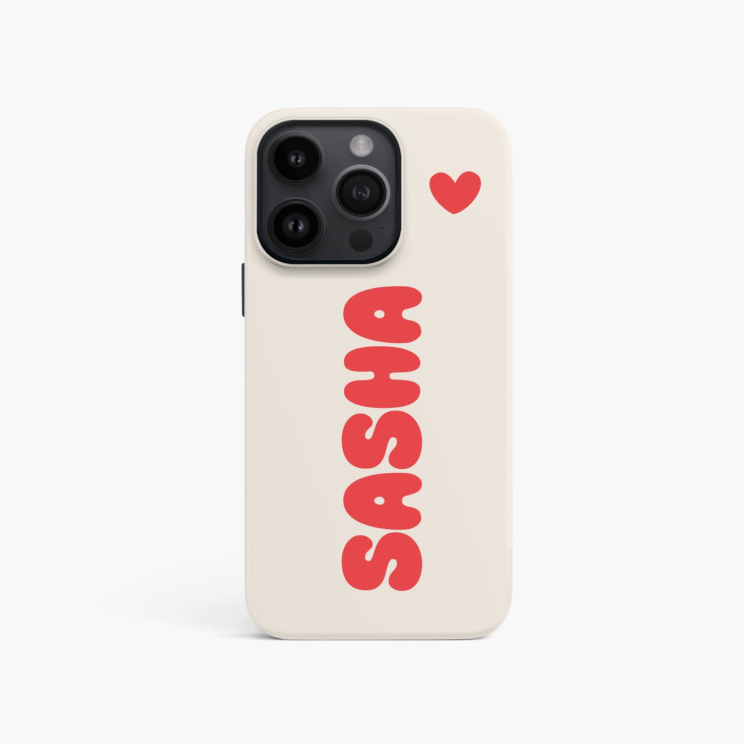 Personalised Red Bubble Name Phone Case Personalised Red Bubble Name Phone Case