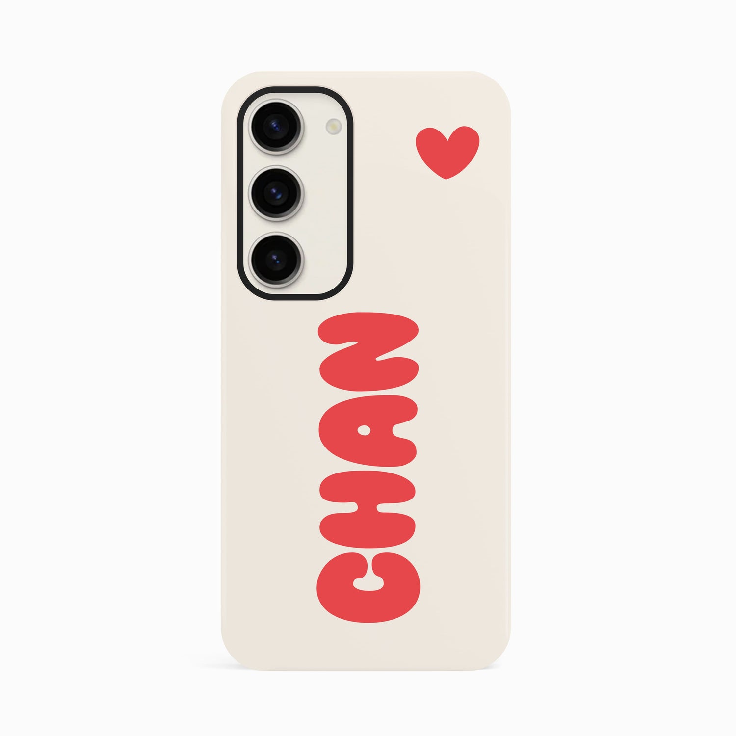 Personalised Red Bubble Name Phone Case Personalised Red Bubble Name Phone Case
