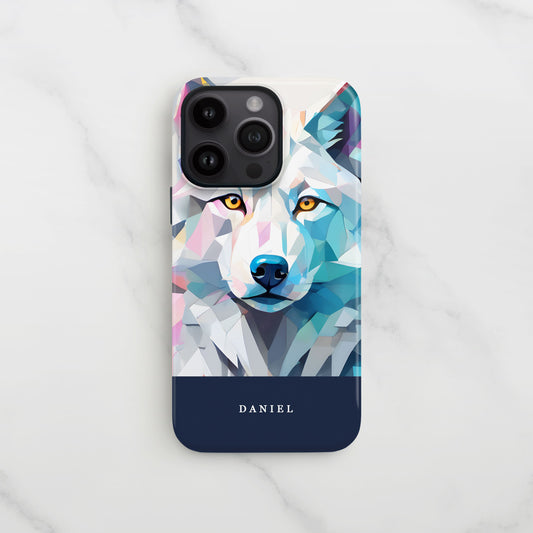 Personalised Wolf Art Phone Case  Phone Case