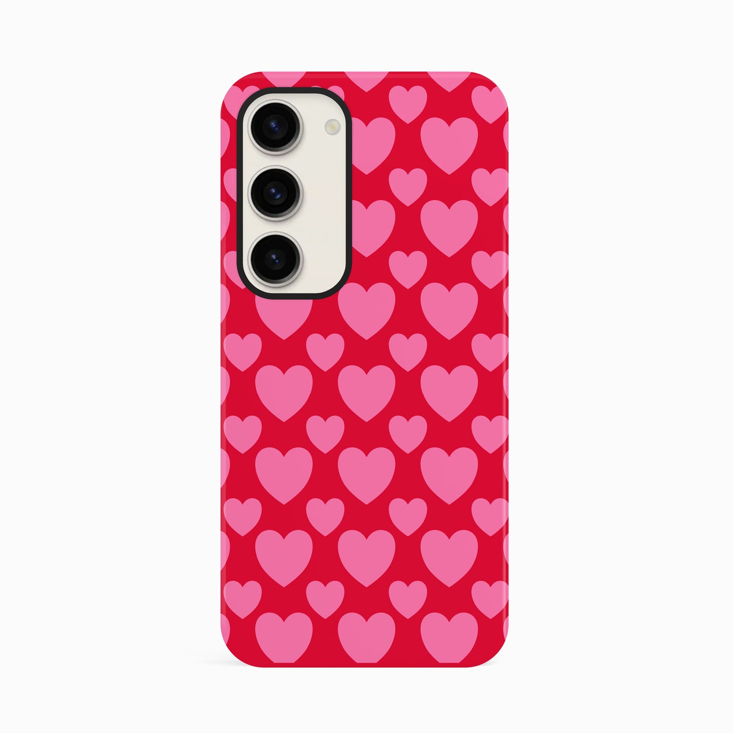 Pink and Red Love Heart Pattern Case Phone Case