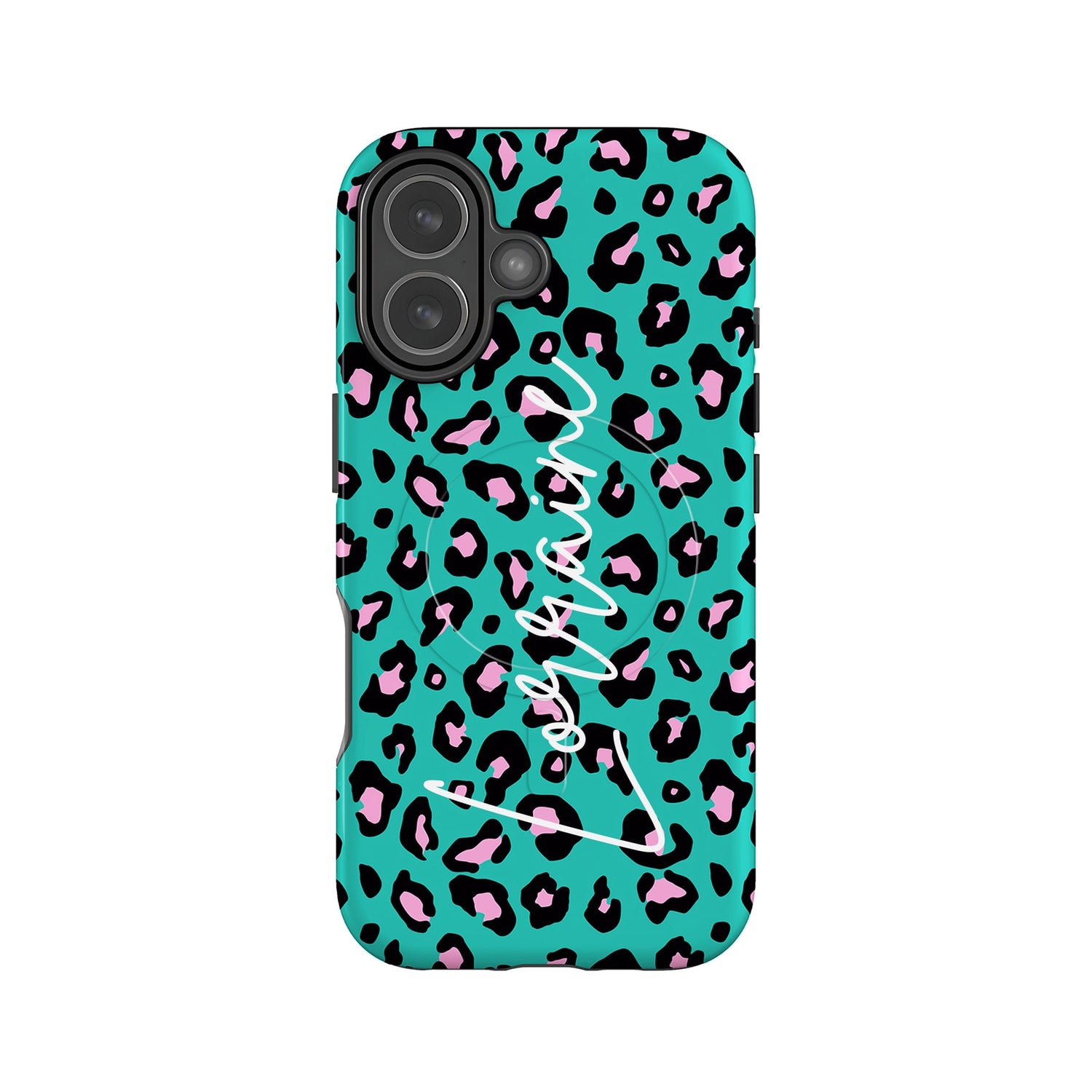 Custom Micro Leopard Print Magsafe Case iPhone 17 Phone Case