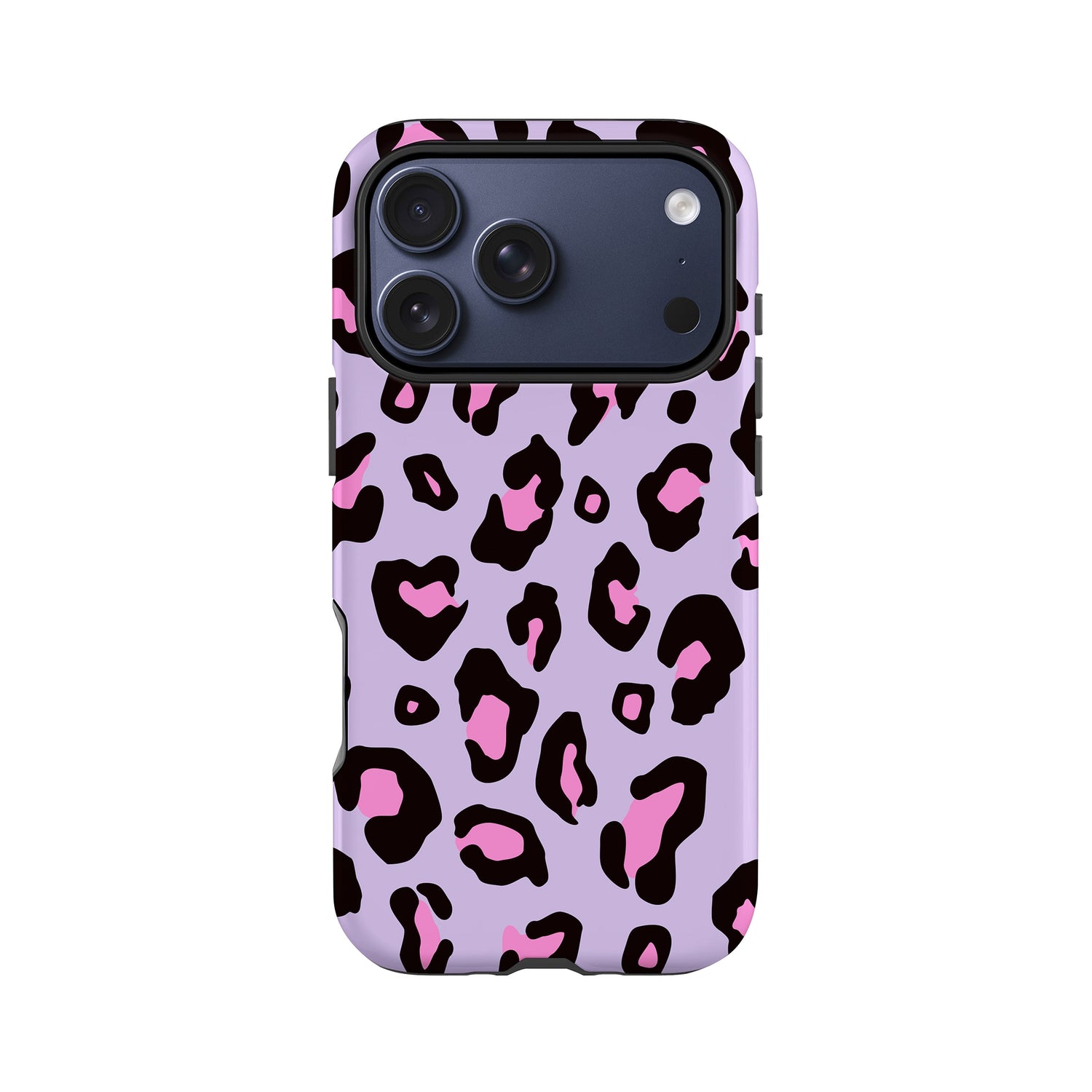 Purple Pink Candy Leopard Print Case iPhone 17 Pro Phone Case