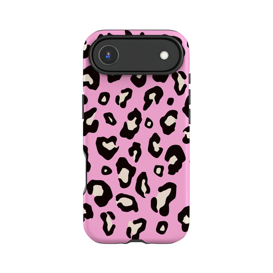Pink Vibes Leopard Print Case iPhone 17 Air Phone Case