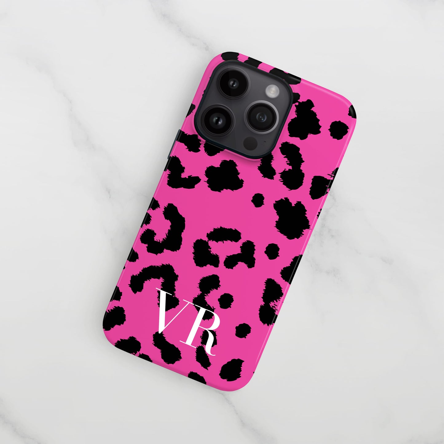 Hot Pink Leopard Print Phone Case  Phone Case