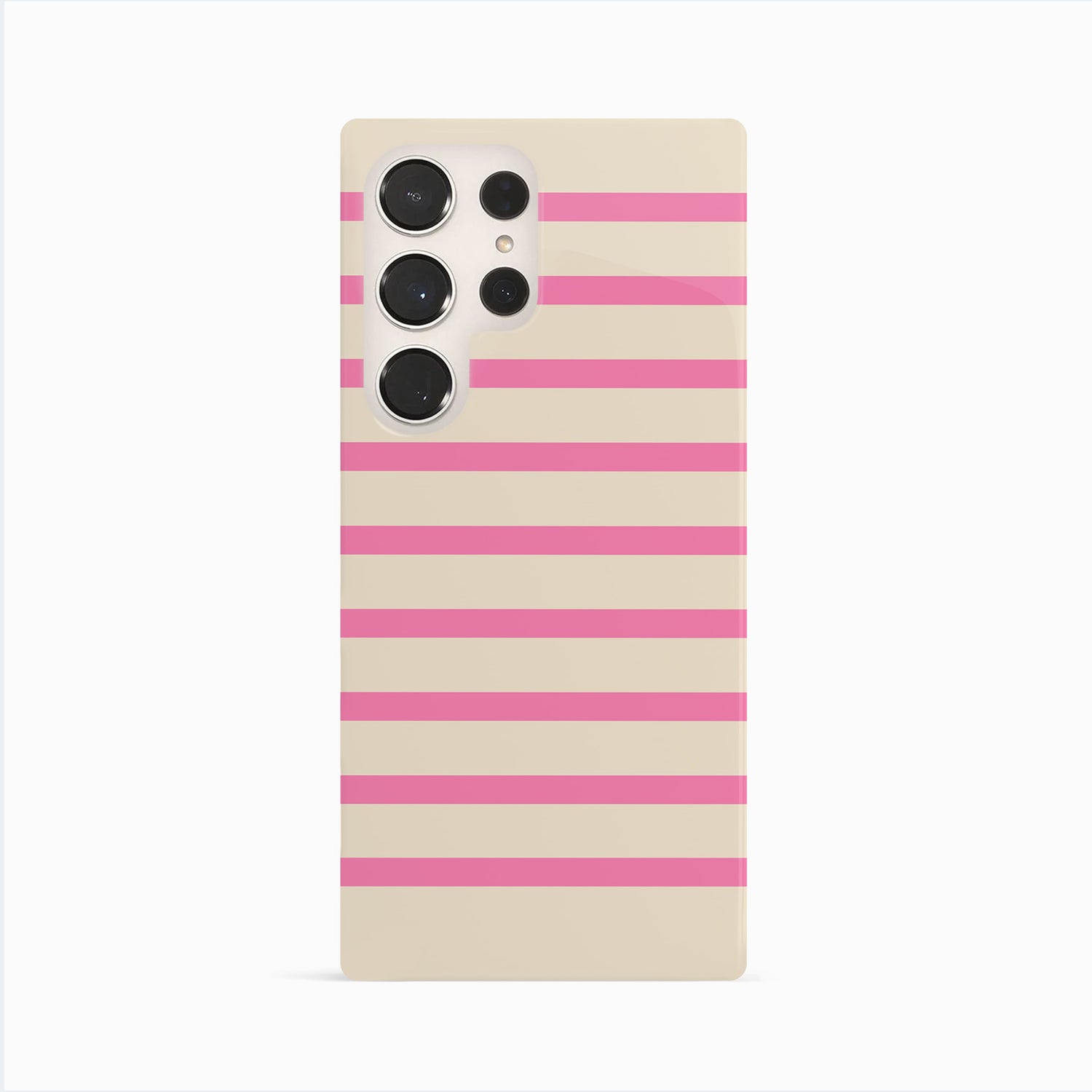 Vanilla Pink Stripes Phone Case Phone Case