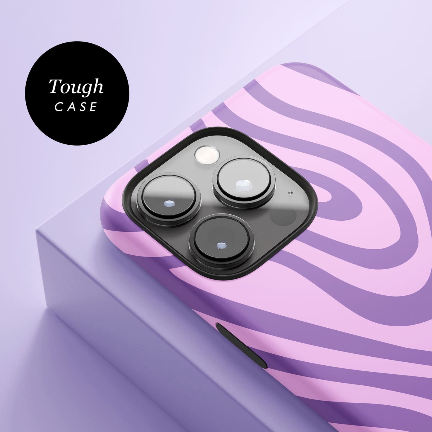 Personalised Purple Swirl Print Case  Phone Case