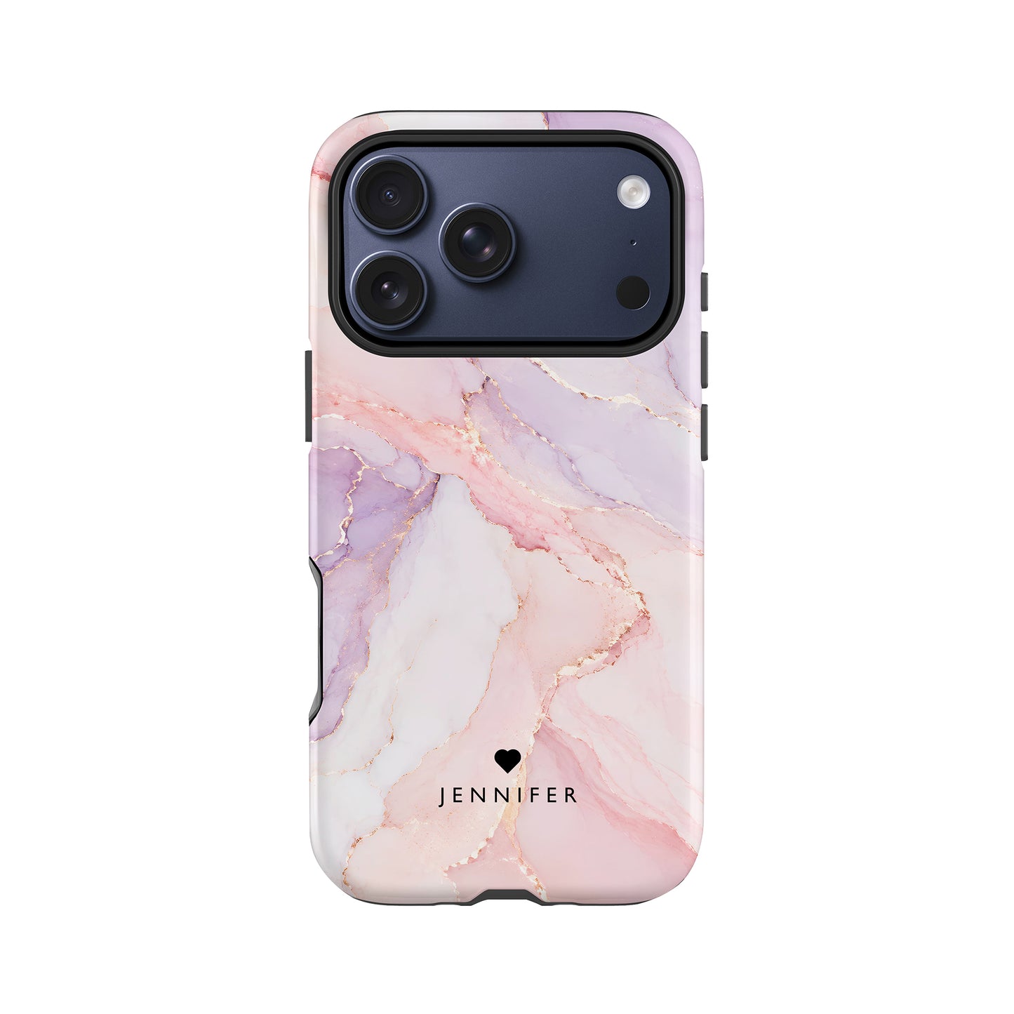 Personalised Purple Dream Marble Case iPhone 17 Pro Phone Case