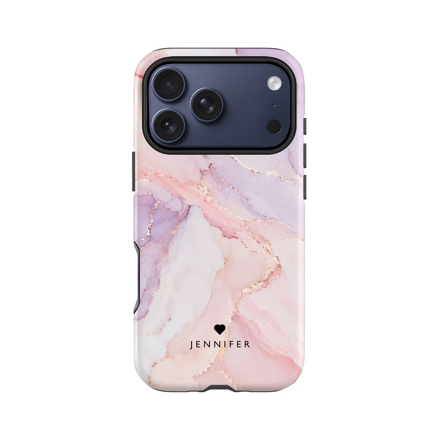 Personalised Purple Dream Marble Case iPhone 17 Pro Phone Case
