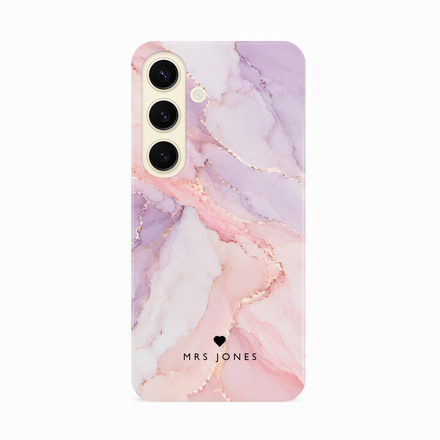 Personalised Purple Dream Marble Case Phone Case