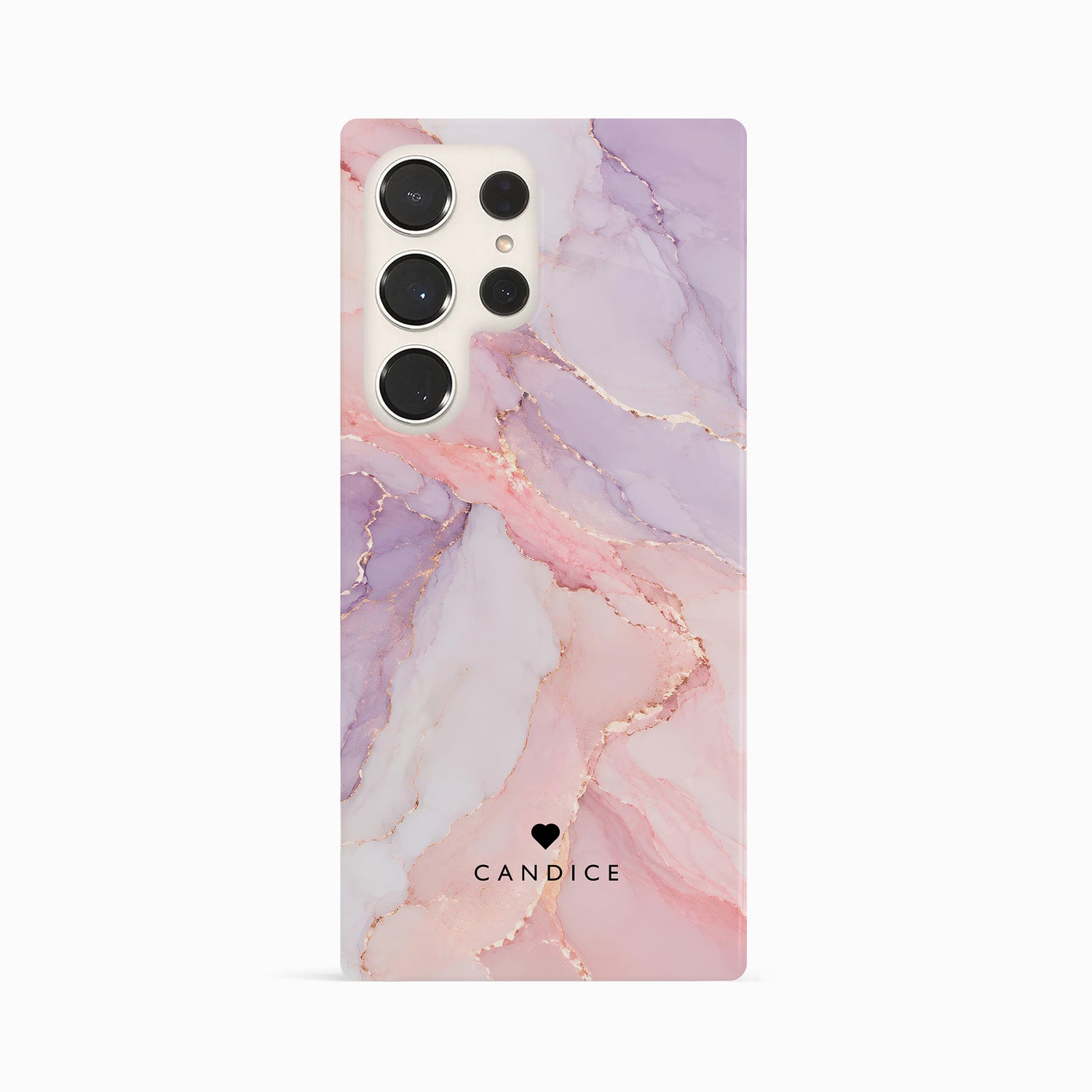 Personalised Purple Dream Marble Case Phone Case