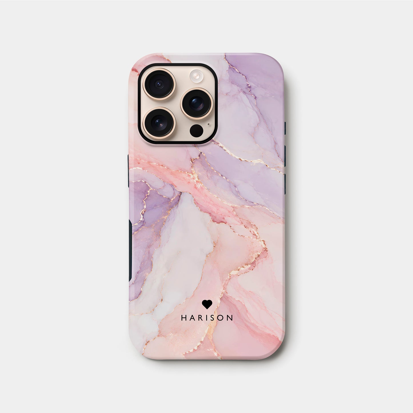 Personalised Purple Dream Marble Case iPhone 16 Pro Phone Case