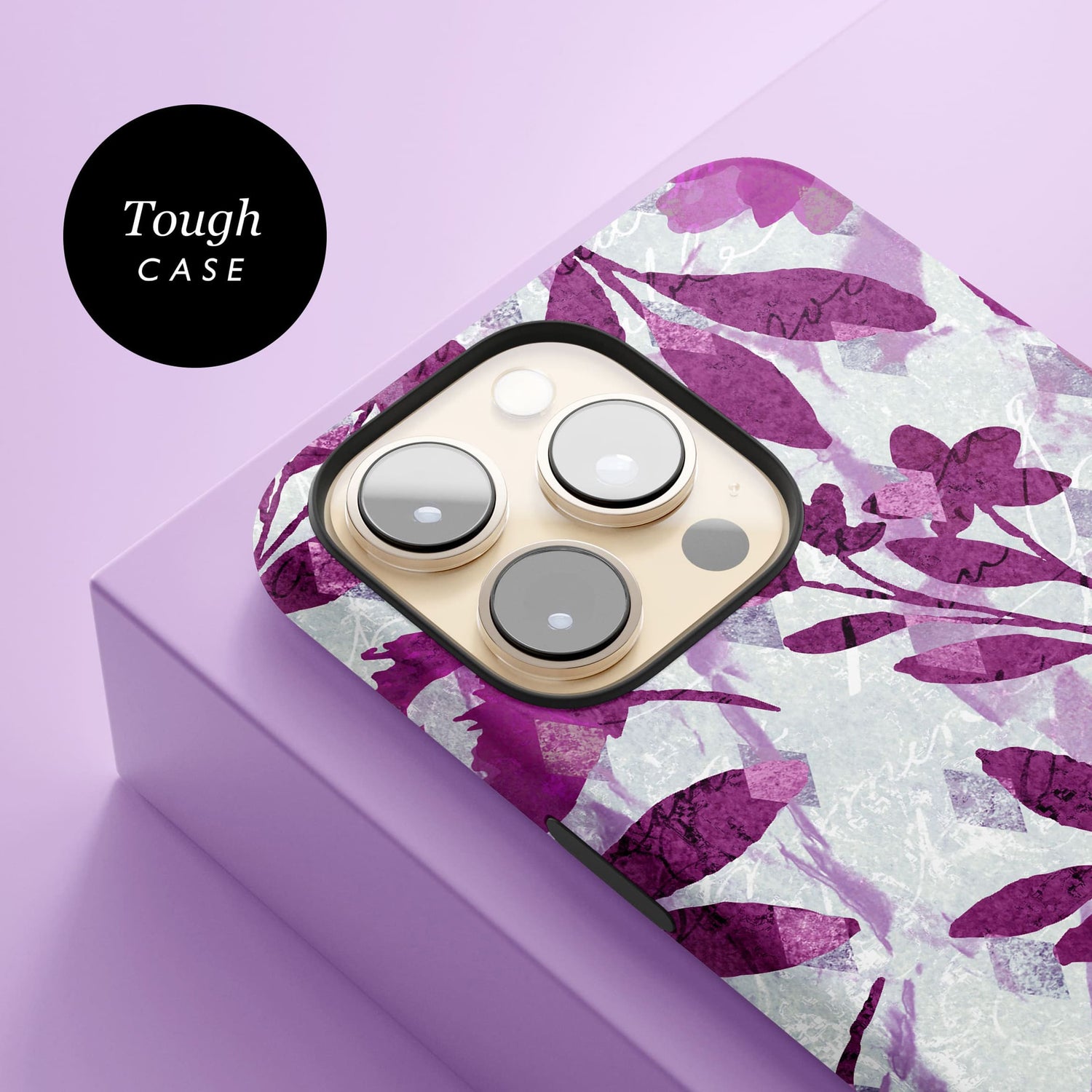 Purple Flower Pattern Case  Phone Case