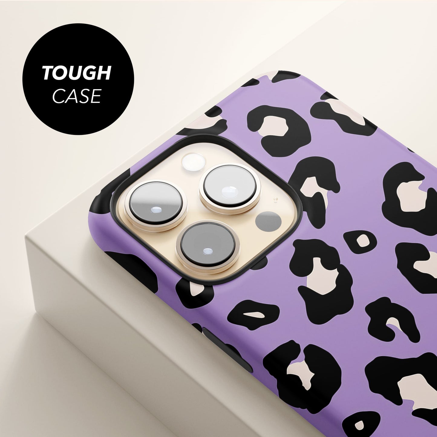 Lavender Purple Leopard Print Pattern Phone Case  Phone Case