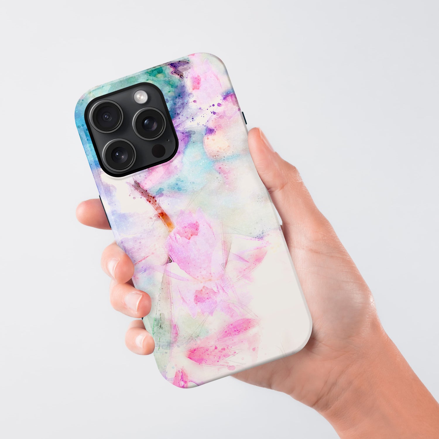 Pastel Watercolour Marble Custom Phone Case Phone Case