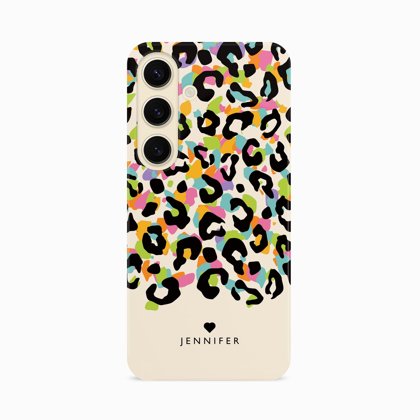 Abstract Rainbow Leopard Spots Personalised Case Phone Case