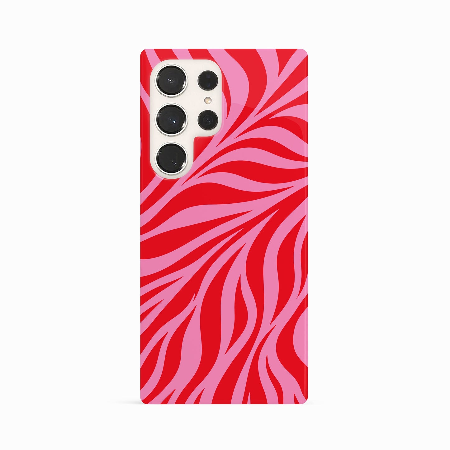 Red & Pink Zebra Print Case Phone Case