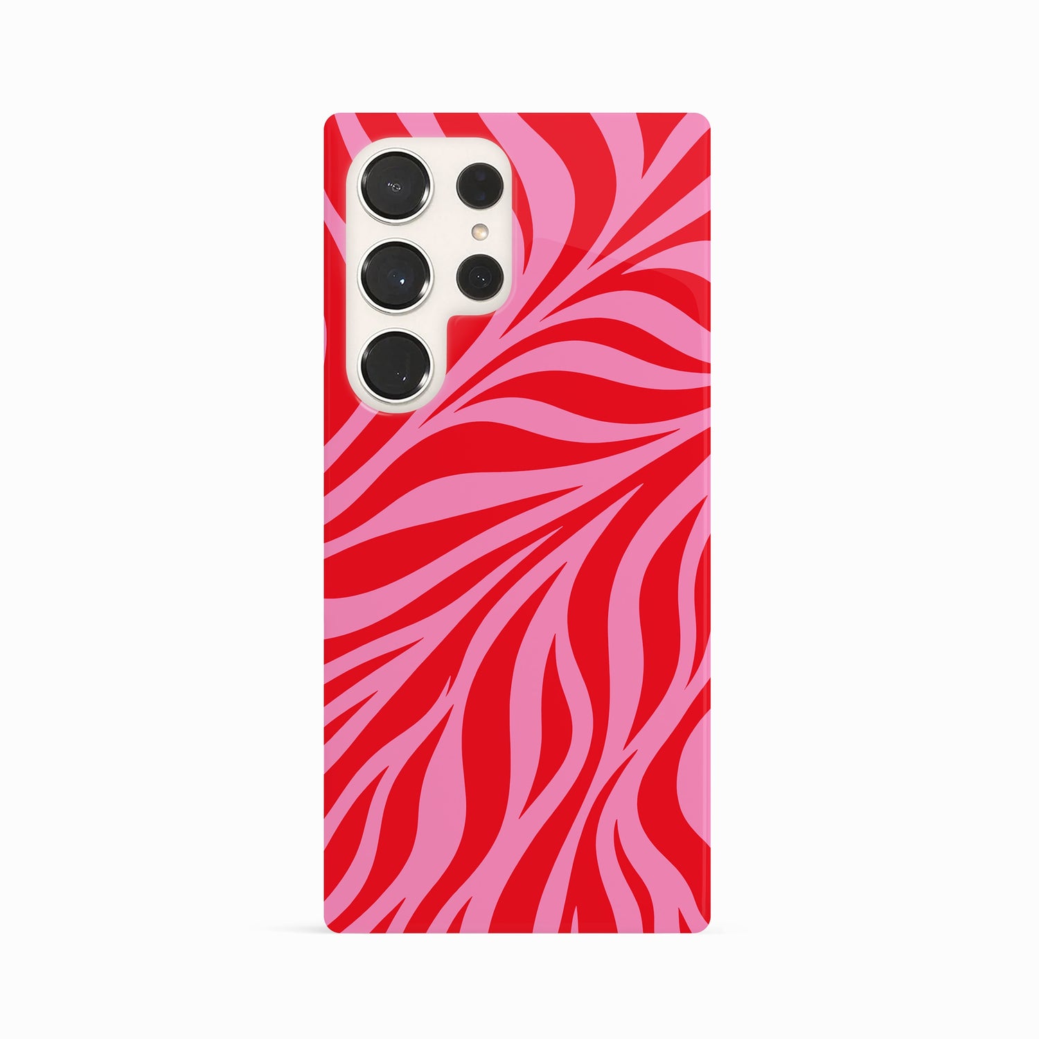 Red & Pink Zebra Print Case Phone Case