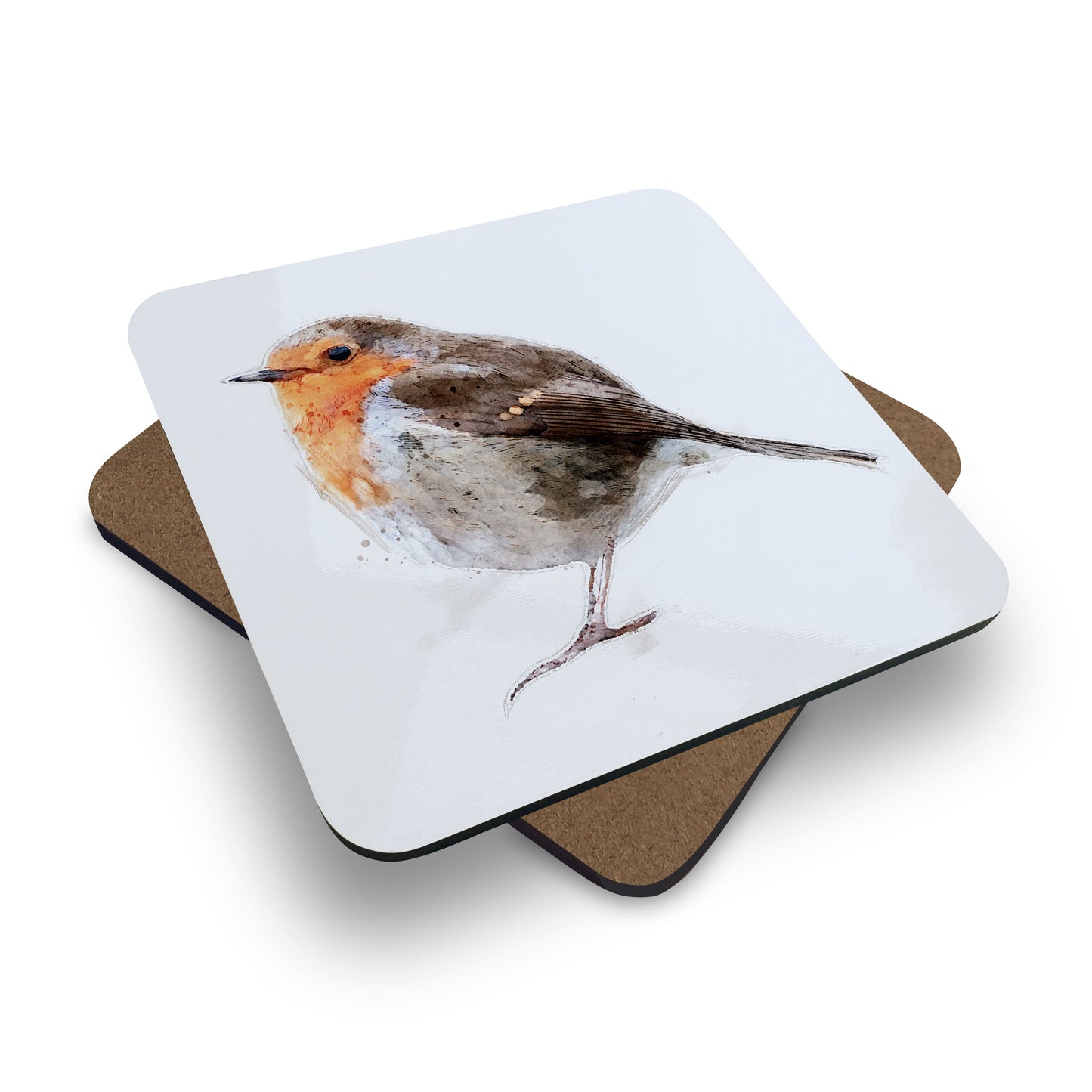 Personalised Robin Coaster Gift  Coaster