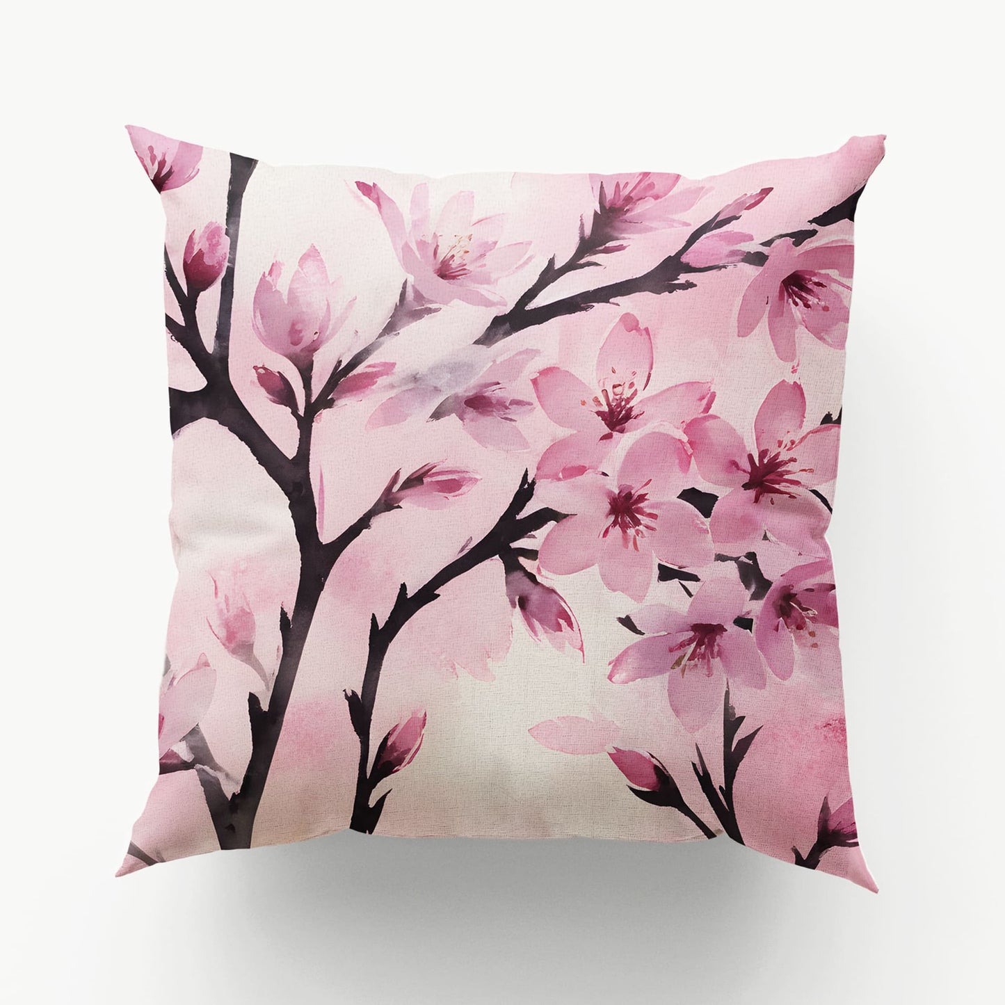 Cherry Blossom Print 45cm Cushion  Cushion