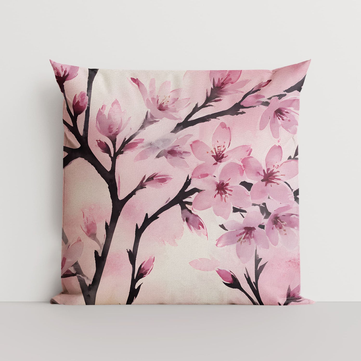 Cherry Blossom Print 45cm Cushion  Cushion