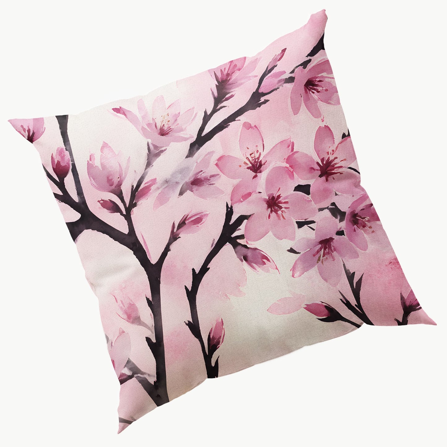 Cherry Blossom Print 45cm Cushion  Cushion