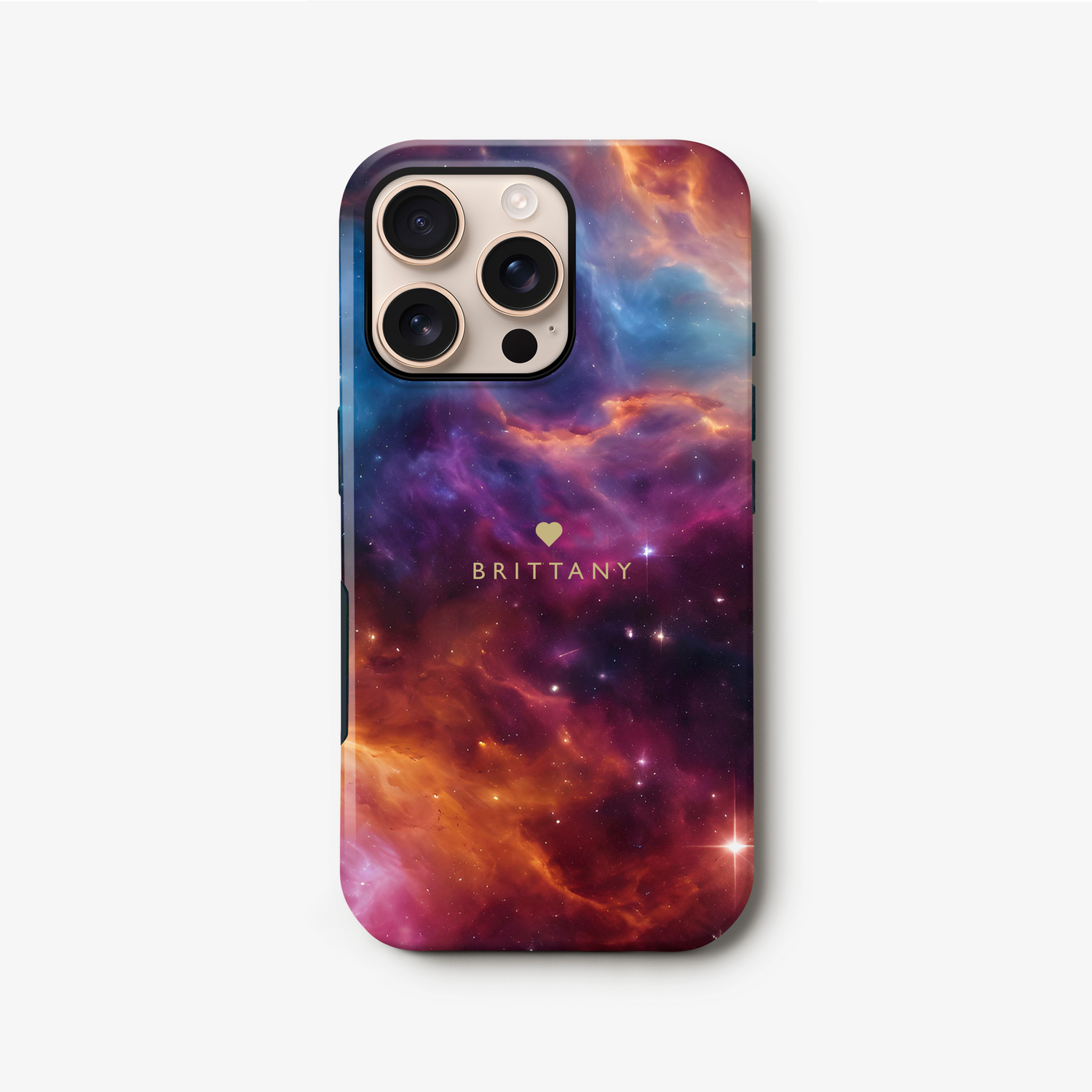 Custom Space Print Case iPhone 16 Phone Case