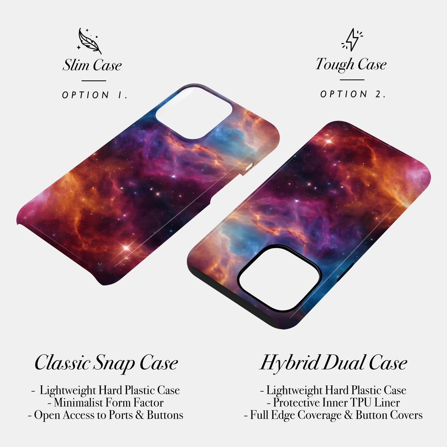 Custom Space Print Case Phone Case