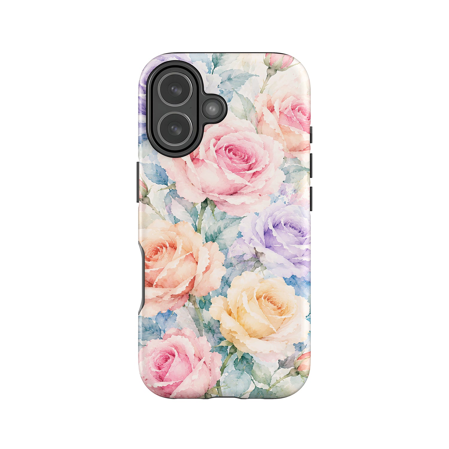 Watercolour Summer Roses Case iPhone 17 Phone Case