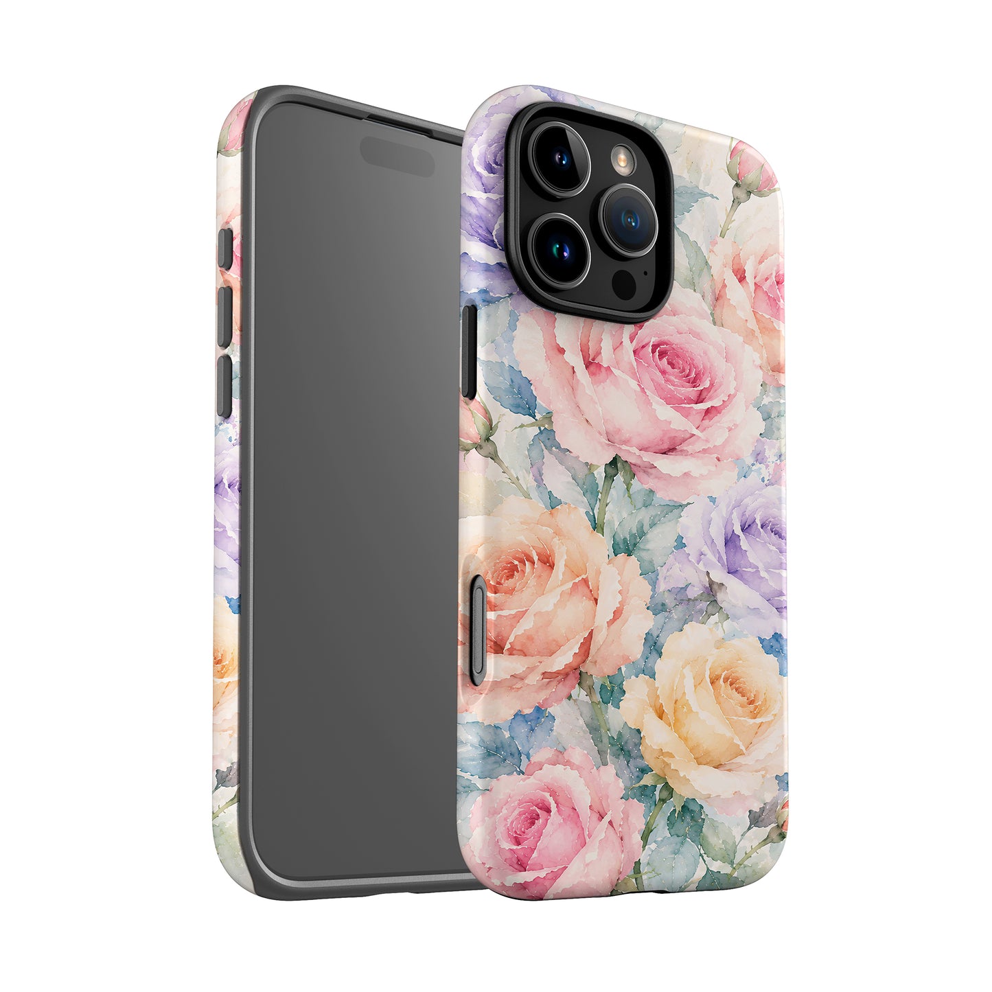 Watercolour Summer Roses Case Phone Case