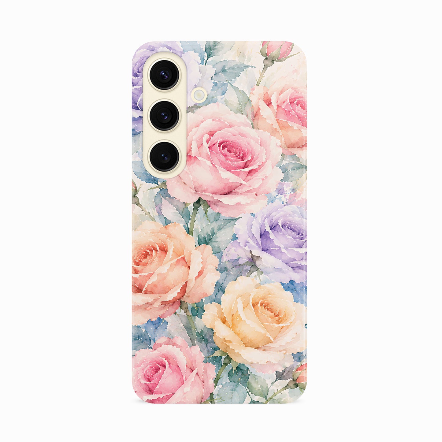 Watercolour Summer Roses Case Phone Case