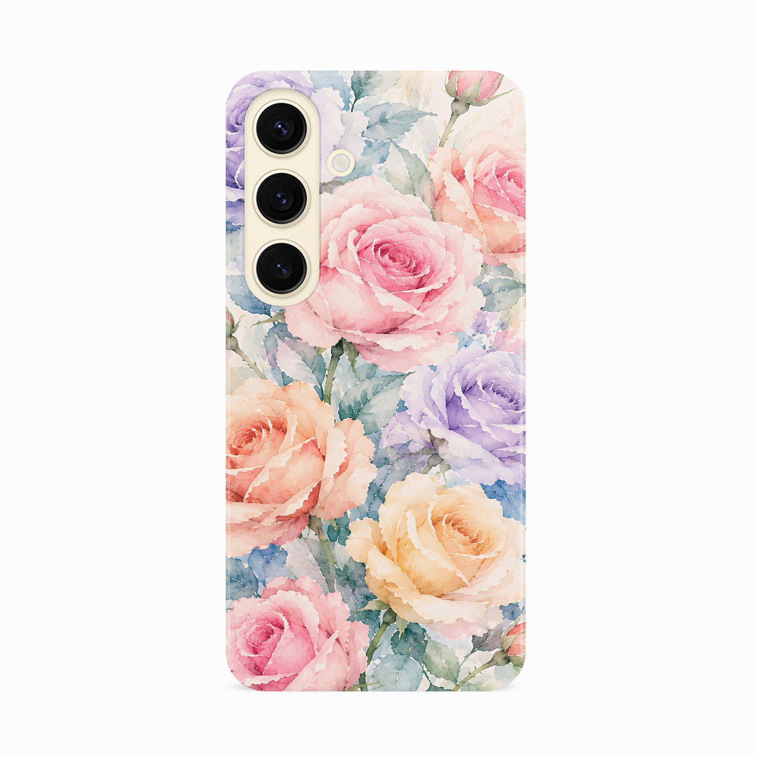 Watercolour Summer Roses Case Phone Case