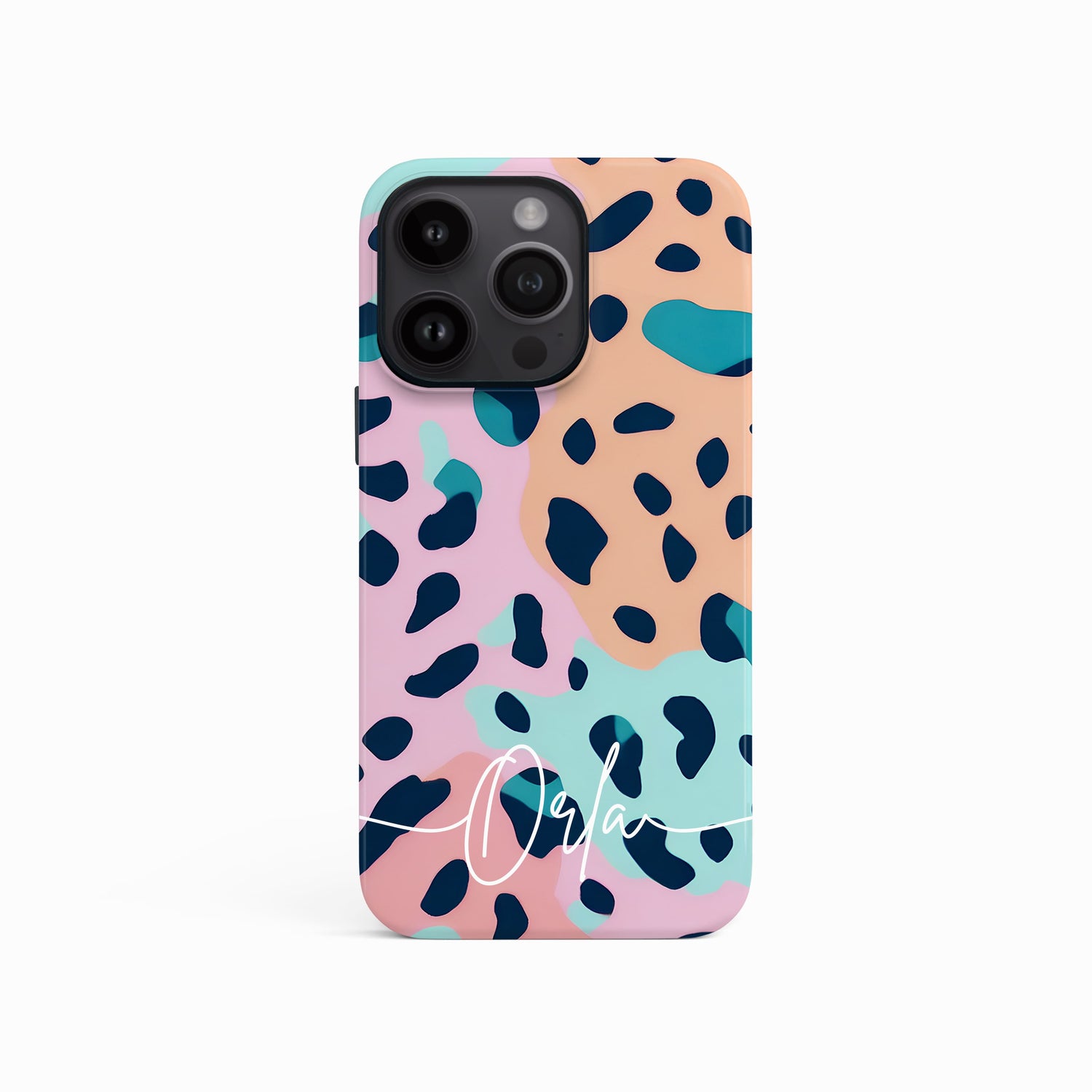 Summer Leopard Print Case iPhone 15 Phone Case