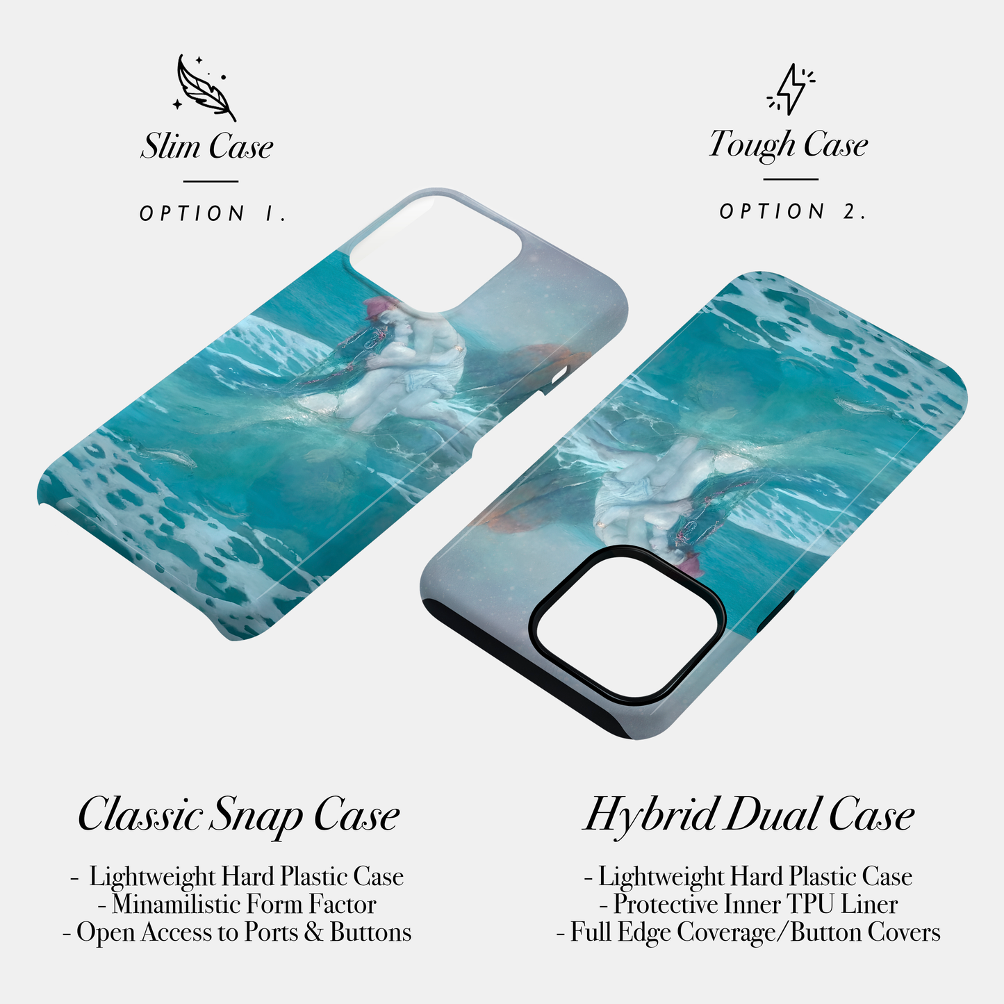 Personalised Mermaid Art Case Phone Case