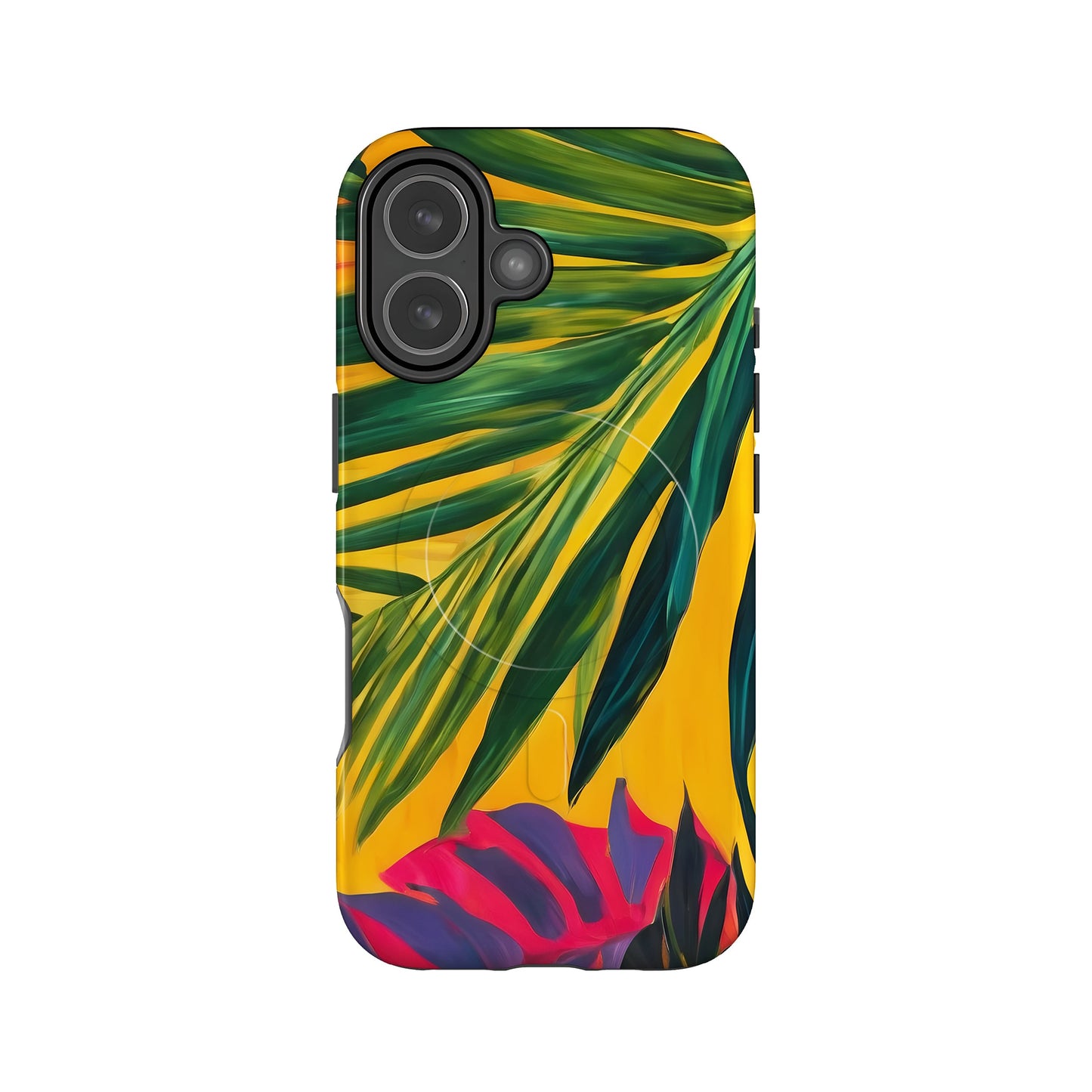 Tropical Floral Print Magsafe Case