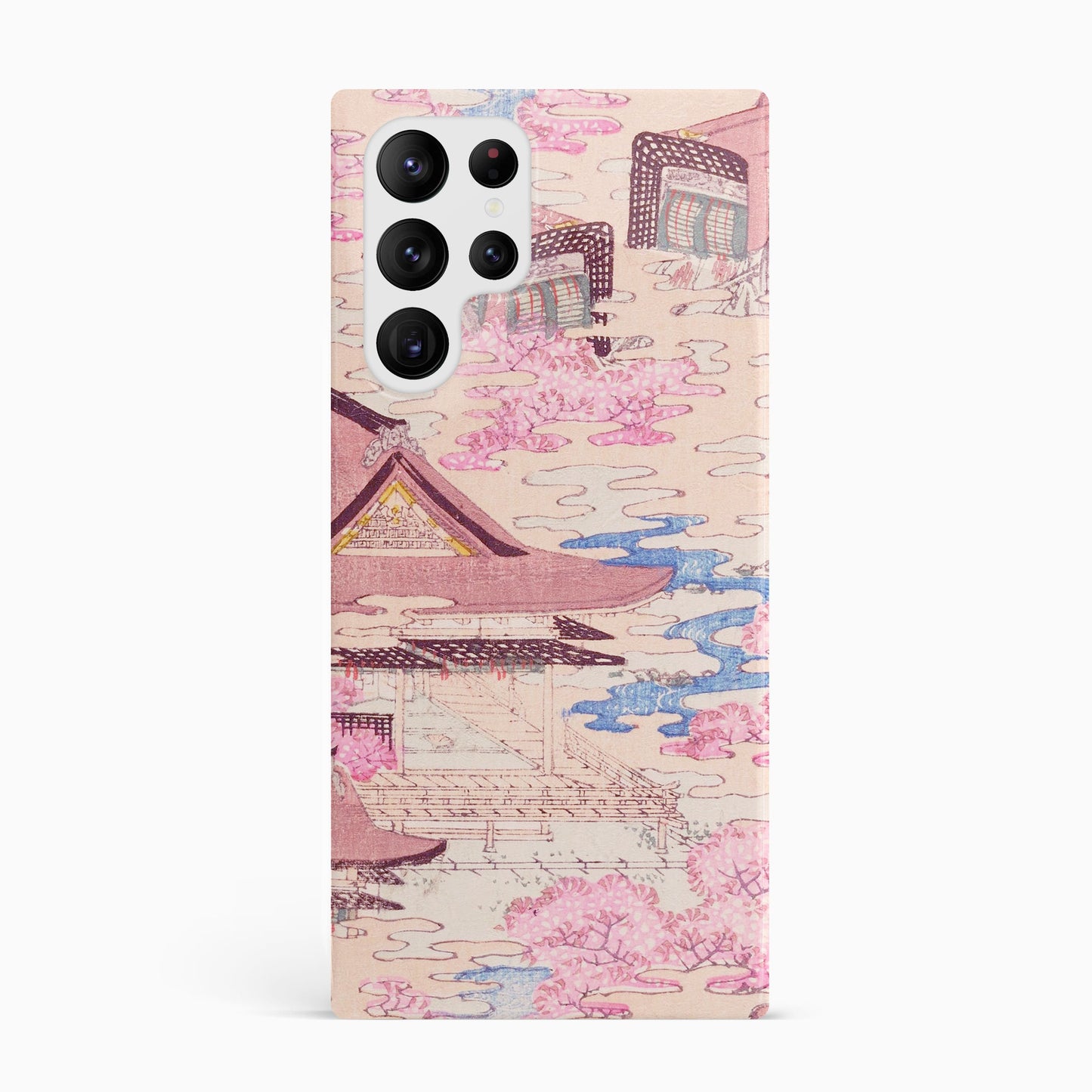 Cherry Blossom Vintage Japanese Print Case Samsung Galaxy S23 Ultra Phone Case