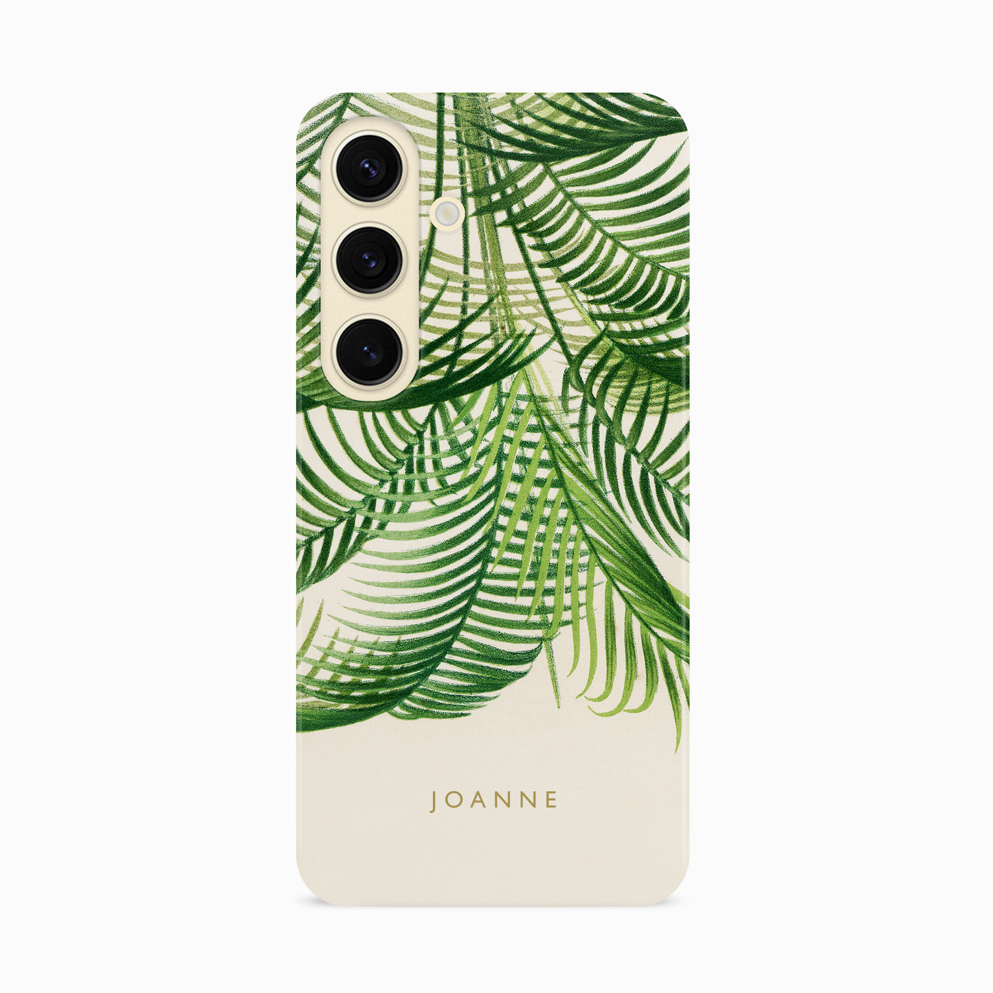 Personalised Vintage Tropical Leaf Case Phone Case