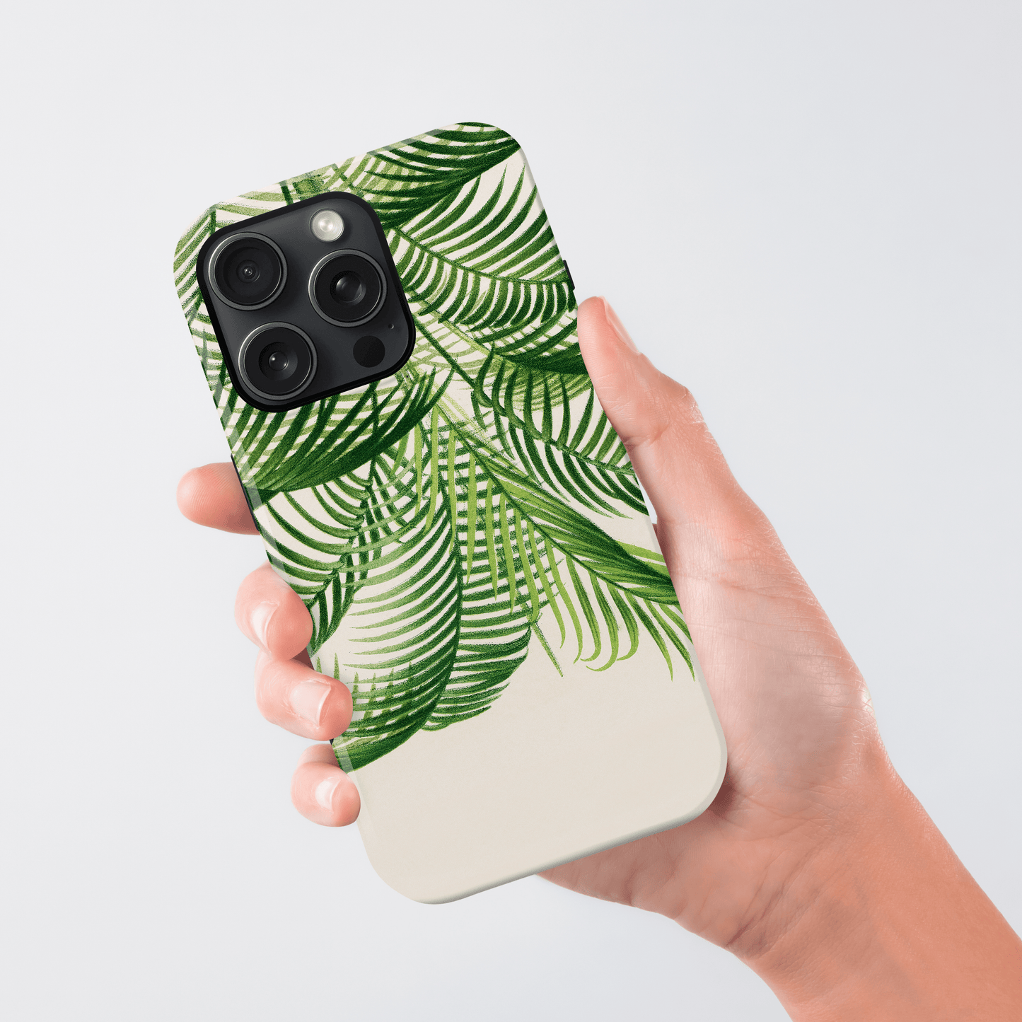 Personalised Vintage Tropical Leaf Case Phone Case