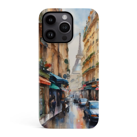 Watercolour Paris Art Case iPhone 15 Phone Case